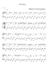 descargar la partitura para acordeón Perfidia (Boléro) en formato PDF