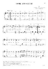 descargar la partitura para acordeón Come and get it (Fox Trot) en formato PDF