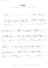 scarica la spartito per fisarmonica Paris (Slow) in formato PDF