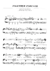 descargar la partitura para acordeón Together forever (Interprète : Rick Astley) (Disco Rock) en formato PDF