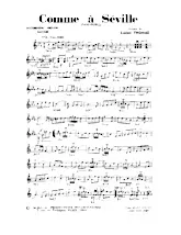 download the accordion score Comme à Séville (Paso Doble) in PDF format