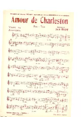 télécharger la partition d'accordéon Amour de charleston (Fox Trot) au format PDF