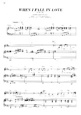 descargar la partitura para acordeón When I fall in love (Interprète : Rick Astley) (Slow) en formato PDF