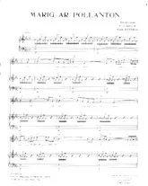 télécharger la partition d'accordéon Marig ar pollanton (Arrangement et Chant : Alan Stivell) (Ballade) au format PDF