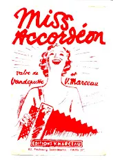 scarica la spartito per fisarmonica Miss Accordéon (Valse) in formato PDF