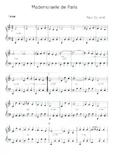 descargar la partitura para acordeón Mademoiselle de Paris (Valse) (Relevé) en formato PDF