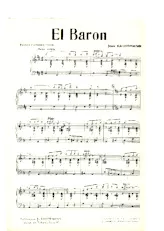 télécharger la partition d'accordéon El Baron (Paso Doble) au format PDF