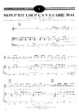 descargar la partitura para acordeón Mon p'tit loup ça va faire mal (Betty Lou's gettin' out tonight) (Rock and Roll) en formato PDF