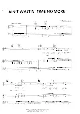 descargar la partitura para acordeón Ain't wastin' time no more (Interprètes : The Allman Brothers Band) (Soul Rock) en formato PDF