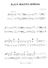 scarica la spartito per fisarmonica Black hearted woman (Interprètes : The Allman Brothers Band) (Rock) in formato PDF