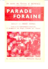 descargar la partitura para acordeón Parade Foraine (Marche) en formato PDF