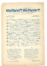 download the accordion score Oh Chéri Oh Chérie (Chant : Nina Myral et Robert Burnier) in PDF format