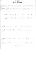 descargar la partitura para acordeón Ada plays (Du Film : Cold Mountain) (Valse Lente) en formato PDF