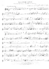 scarica la spartito per fisarmonica All for love (Du Film : The Three Musketeers / Les trois Mousquetaires) (Interprètes : Bryan Adams / Rod Stewart / Sting) (Slow) in formato PDF