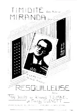 download the accordion score Miranda + Resquilleuse (Valse + Java) in PDF format