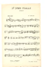 scarica la spartito per fisarmonica St Denis Pigalle (Marche) in formato PDF