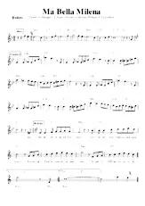 descargar la partitura para acordeón Ma Bella Milena (Boléro) en formato PDF