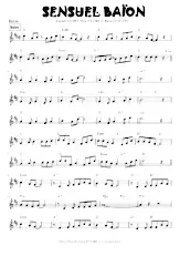 download the accordion score Sensuel Baïon in PDF format