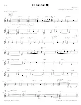télécharger la partition d'accordéon Charade (Arrangement : Gary Dahl) (Jazz Waltz) au format PDF