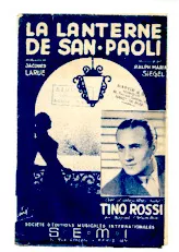 télécharger la partition d'accordéon La lanterne de San Paoli (Chant : Tino Rossi) (Tango) au format PDF