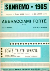 télécharger la partition d'accordéon Abbracciami Forte (Chant : Ornella Vanoni / Udo Jurgens) (Orchestration) (Slow) au format PDF