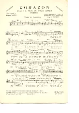 download the accordion score Corazon (Faut il que je vous aime) (Arrangement : Yvonne Thomson) (Boléro) in PDF format