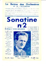 télécharger la partition d'accordéon Sonatine n°2 au format PDF
