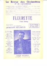 télécharger la partition d'accordéon Fleurette (Valse Swing) au format PDF