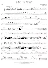 scarica la spartito per fisarmonica Breathe again (Chant : Toni Braxton) (Slow) in formato PDF