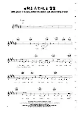 scarica la spartito per fisarmonica Breathless (Chant : The Corrs) (Disco Rock) in formato PDF