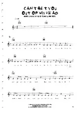 descargar la partitura para acordeón Can't get you out of my head (Chant : Kylie Minogue) (Disco Rock) en formato PDF