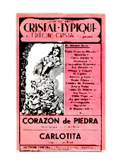 télécharger la partition d'accordéon Corazon de Piedra (Tango Typique) au format PDF