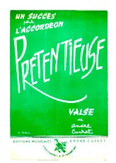 télécharger la partition d'accordéon Prétentieuse (Valse) au format PDF