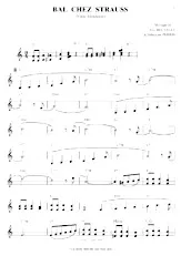 télécharger la partition d'accordéon Bal chez Strauss (Valse Viennoise) au format PDF