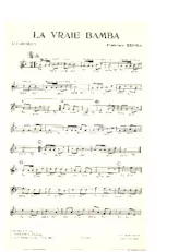 download the accordion score La vraie bamba in PDF format