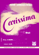 download the accordion score Carissima (Valse) in PDF format