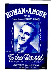 télécharger la partition d'accordéon Roman d'amour (Créé par : Tino Rossi) (Tango Chanté) au format PDF