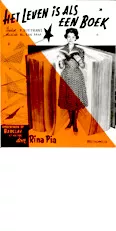 télécharger la partition d'accordéon Het leven is als een boek (Chant : Rina Pia) (Slow / Fox Trot) au format PDF