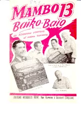 télécharger la partition d'accordéon Baïko Baïo + Mambo 13 au format PDF