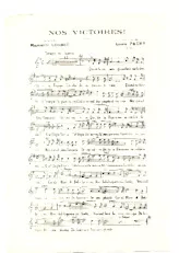 télécharger la partition d'accordéon Nos victoires (Chant Patriotique) (Marche) au format PDF