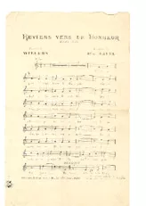 descargar la partitura para acordeón Reviens vers le bonheur (Mélodie Valse) en formato PDF