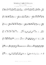 scarica la spartito per fisarmonica Maria Tarentella (Maria Tarentelle) in formato PDF