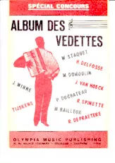 télécharger la partition d'accordéon Spécial Concours : Album des Vedettes (20 Titres) au format PDF