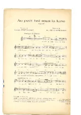 descargar la partitura para acordeón Au petit bal sous la lune (Valse) en formato PDF