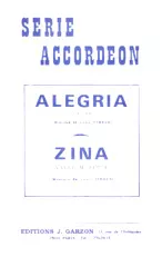 télécharger la partition d'accordéon Alegria (Orchestration) (Valse) au format PDF