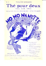 download the accordion score Thé pour deux (Tea for two) (De l'opérette : No No Nanette) in PDF format