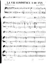 scarica la spartito per fisarmonica La vie commence à 60 ans (Chant : Tino Rossi) in formato PDF