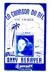 download the accordion score La chanson du Nil (Chant : Anny Berryer) (Boléro Oriental) in PDF format