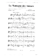 download the accordion score La montagne des amours (Valse Tyrolienne) in PDF format