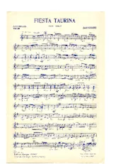 download the accordion score Fiesta Taurina (Paso Doble) in PDF format